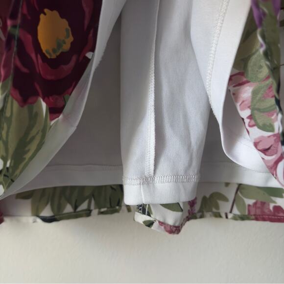 Show Me Your MuMu Floral Flutter Sleeve Mini Dress Scoop V-Neck Lined Flowy EUC - Picture 8 of 9